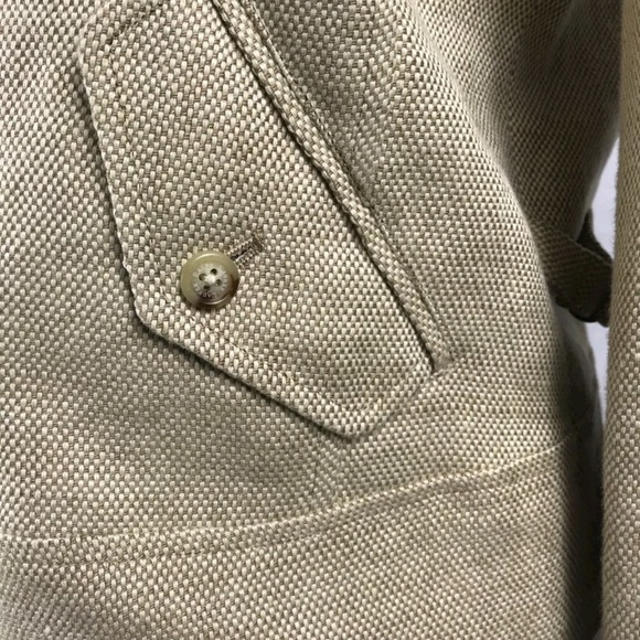 LRL Womens Tweed 100% Linen Jacket Sz 4 MSRP $260 - Picture 4 of 8